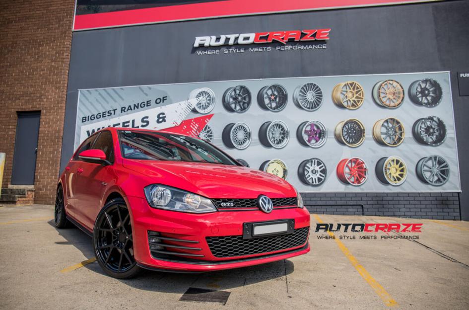 VOLKSWAGEN GOLF KPS MATTE BLACK